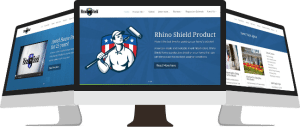 Rhino Shield on 3 iMacs