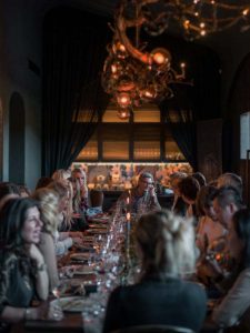 Business dinners darkened