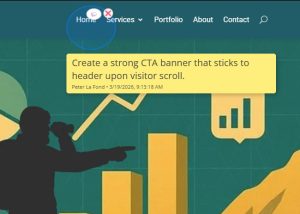 Annotations work on header and footer