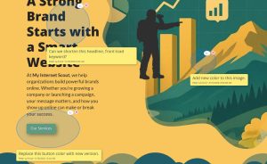 website hero notes