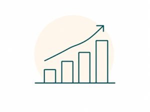 Upward growth trend